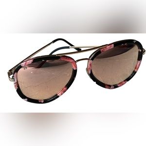 Privé sunglasses- Pink/floral aviator